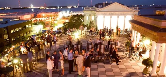 Charleston's Ritual Rooftop Seafood, DJs, and Scenic Views